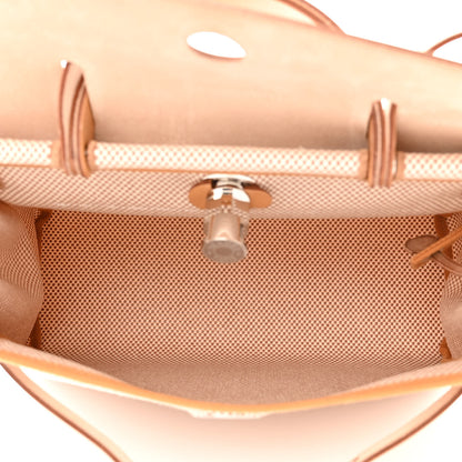 Hermes Vache Hunter Criss Viking Herbag Zip Retourne 31 PM Ecru Beige Naturel 6 of 13