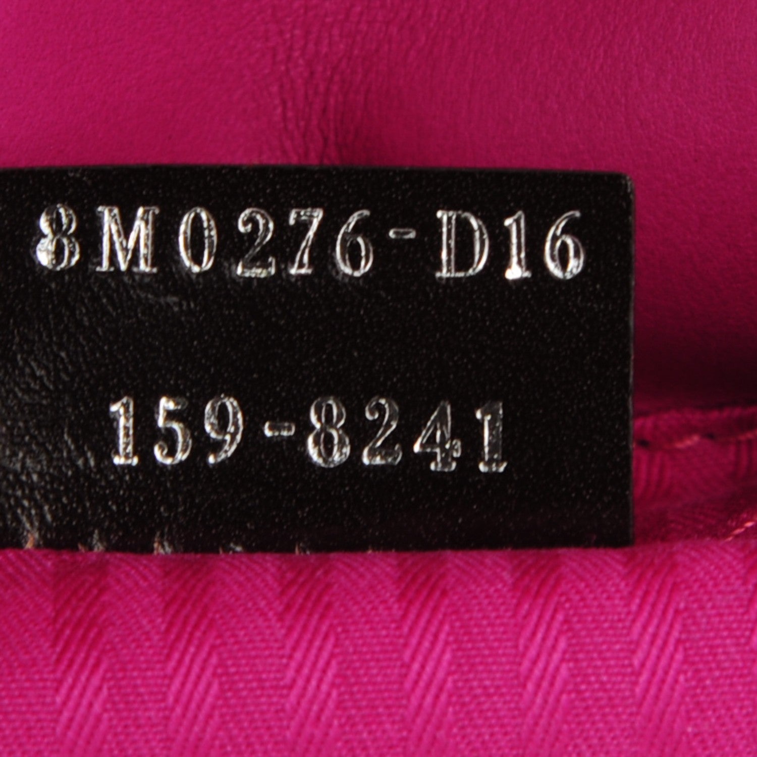 Fendi Vitello Flamingo Enamel Fendista Pouchette Crossbody Magenta 7 of 9