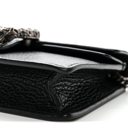 Gucci Calfskin Super Mini Dionysus Shoulder Bag Black 9 of 11