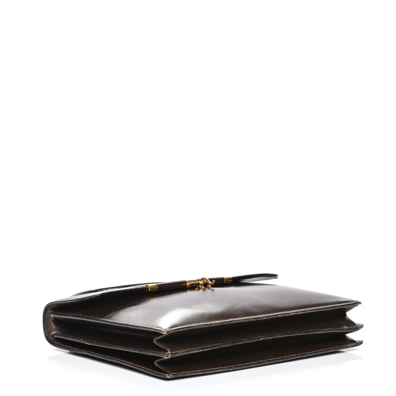 Hermes Box Sac Palonnier Chocolate 4 of 10
