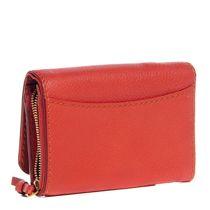 Chloe Calfskin Marcie Compact Wallet Maple Leaf 3 of 9