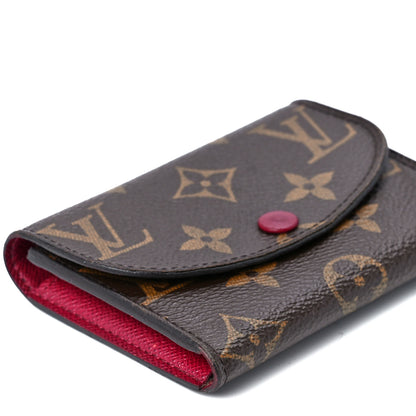 Louis Vuitton Monogram Rosalie Coin Purse Fuchsia 8 of 9
