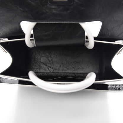 Christian Dior Crinkled Calfskin Medium Diorever Flap Black 6 of 11