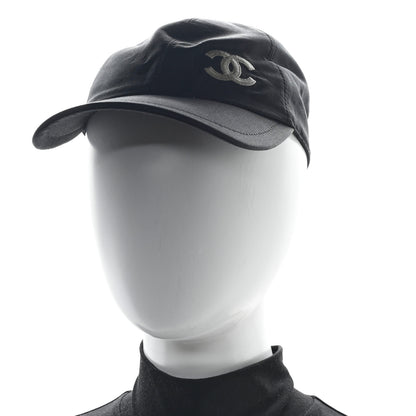 Chanel Cotton CC Cap Hat Black 2 of 8