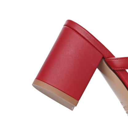 Valentino Garavani Calfskin Rockstud 60mm Caged Slide Sandals 37 Rosso Valentino 10 of 14