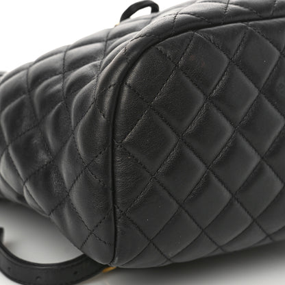Chanel Calfskin Quilted Small Urban Spirit Backpack Black 8 of 13