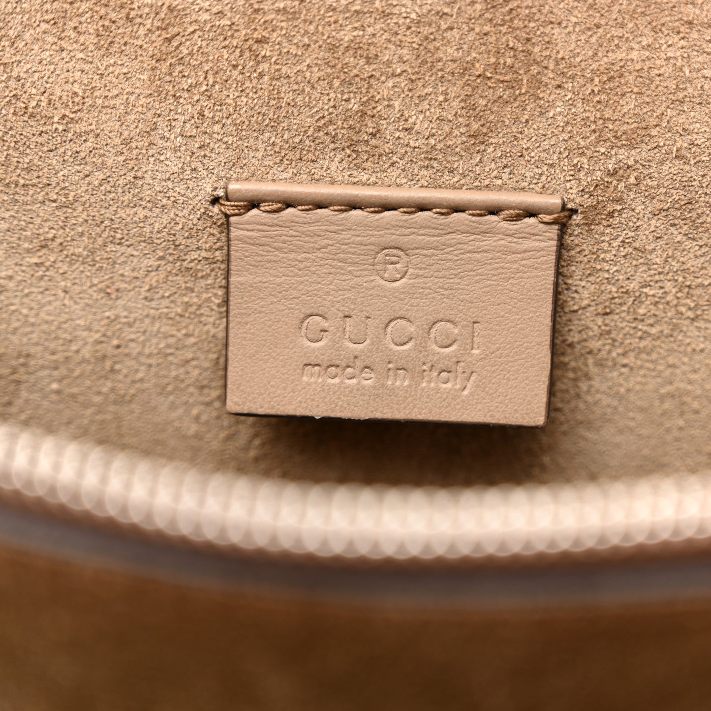 GG Supreme Monogram Small Dionysus Shoulder Bag Taupe