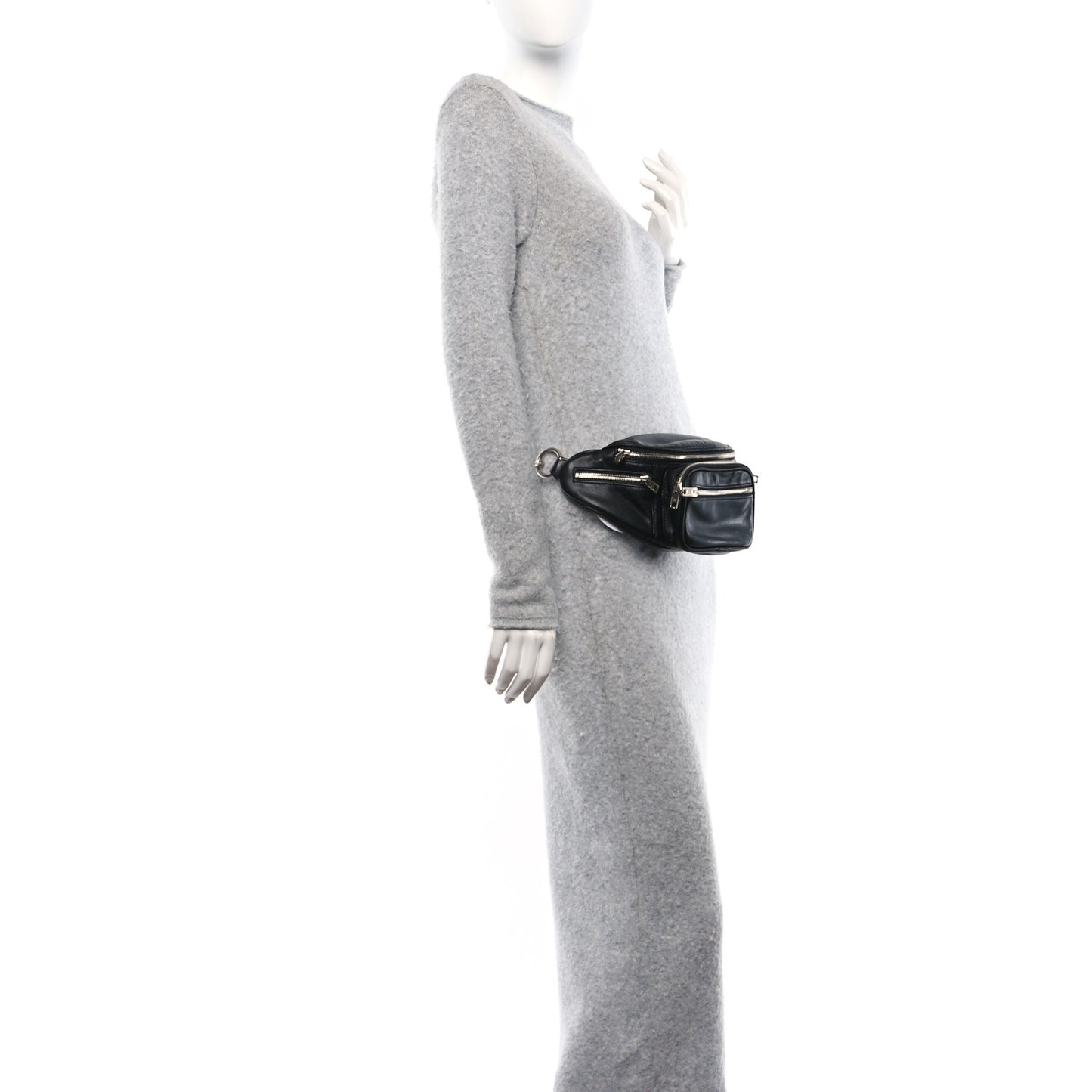 Lambskin Attica Belt Bag Black