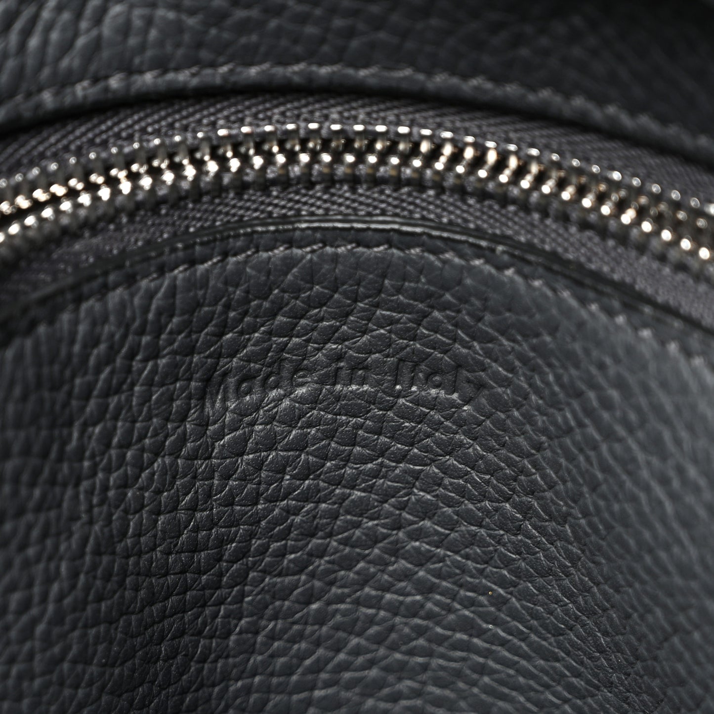 Supple Grained Calfskin Small Big Bag Anthractie