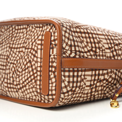 MCM Visetos Medium Liz Reversible Shopper Tote Cognac 11 of 14