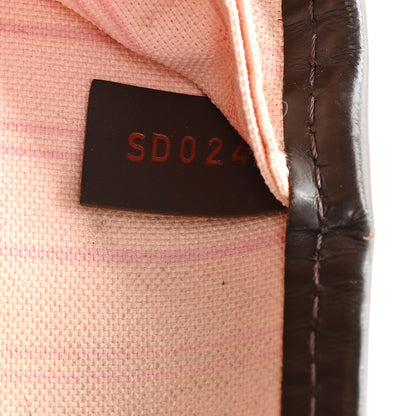 Louis Vuitton Damier Ebene Neo Neverfull MM Rose Ballerine 8 of 12