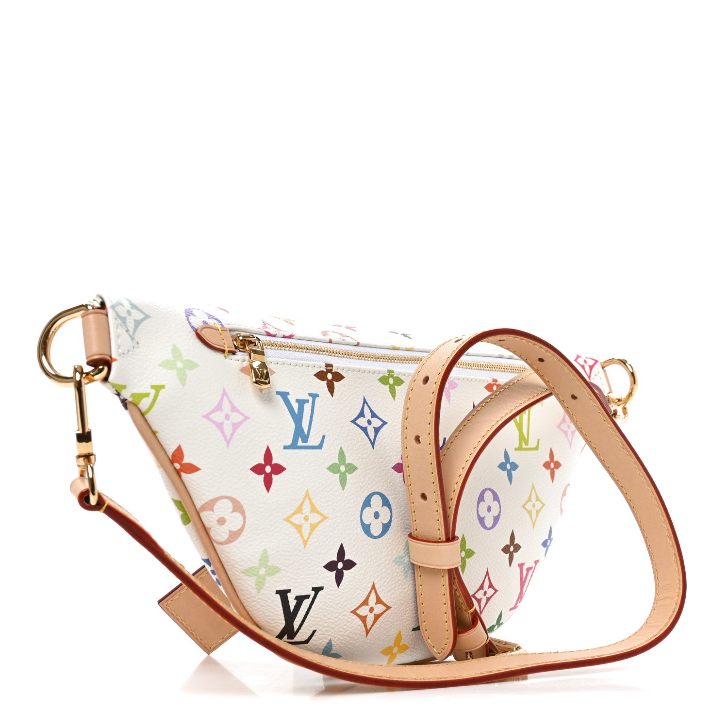 Louis Vuitton LV X TM Monogram Multicolor High Rise Bumbag White 2 of 8