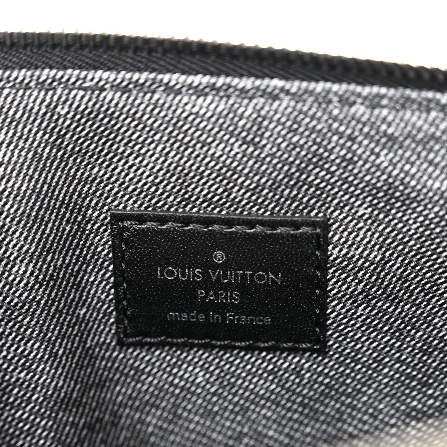 Louis Vuitton Lambskin Embossed Monogram Coussin MM Black Gray 8 of 11