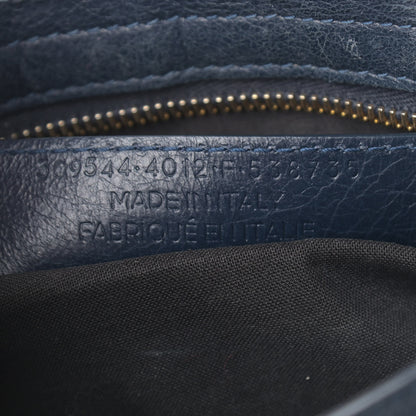 Balenciaga Agneau Giant 12 Gold Hardware Mini City Bleu Obscur 7 of 13