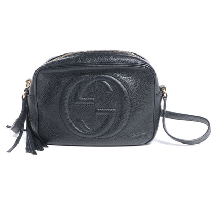 Gucci Pebbled Calfskin Small Soho Disco Bag Black 1 of 7