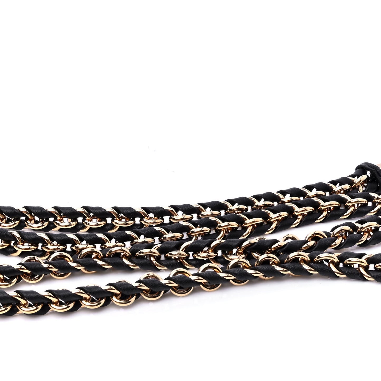 Calfskin Vanity PM Chain Strap Black