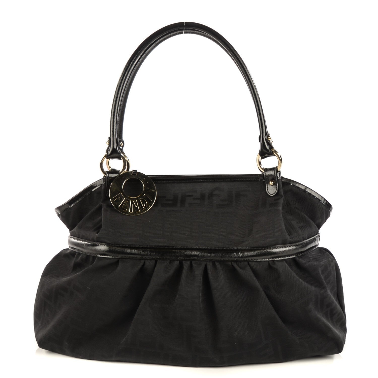 Fendi Zucca Large Chef Shopper Tote Black 1 of 9