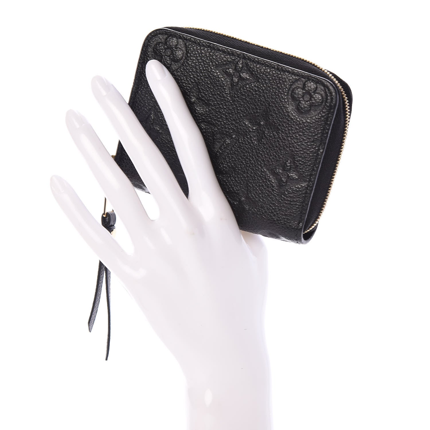Louis Vuitton Empreinte Zippy Coin Purse Black 2 of 7