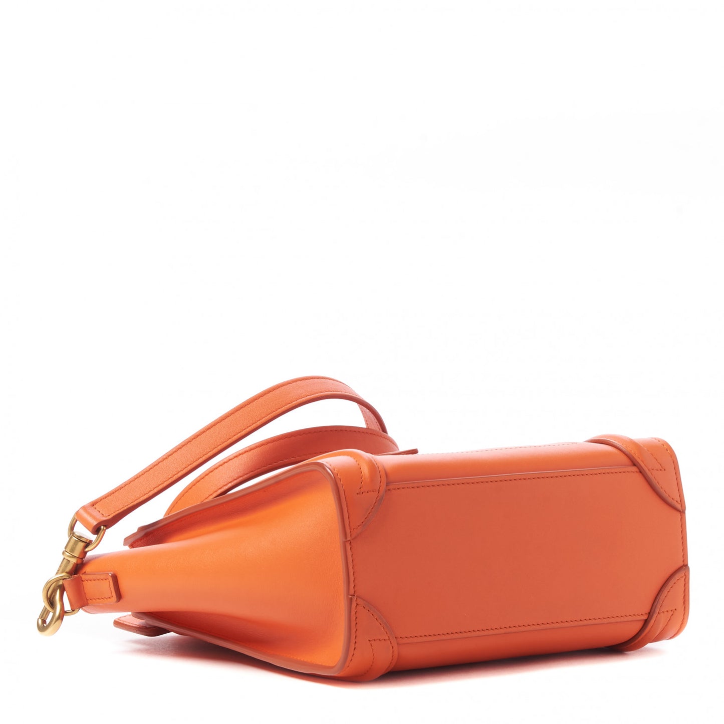 Smooth Calfskin Nano Luggage Fluo Orange