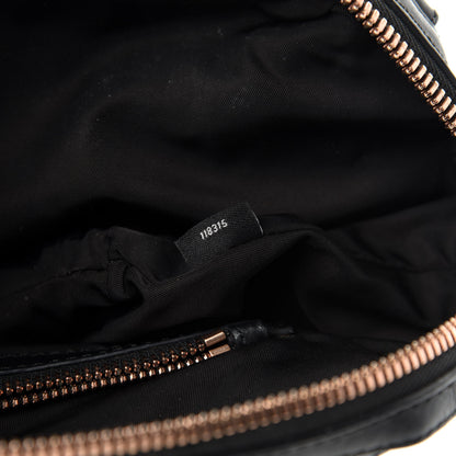 Alexander Wang Pebbled Calfskin Mini Emile Black Rose Gold Hardware 15 of 16