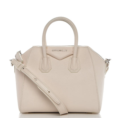 Givenchy Sugar Goatskin Mini Antigona Beige Buff 1 of 9