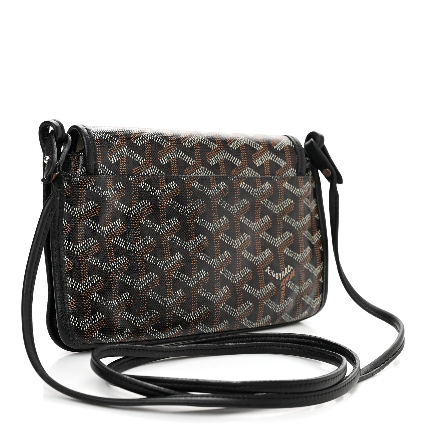 Goyard Goyardine Plumet Wallet Clutch Black 3 of 14