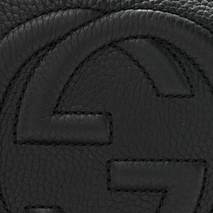 Gucci Pebbled Calfskin Small Soho Disco Bag Black 8 of 10