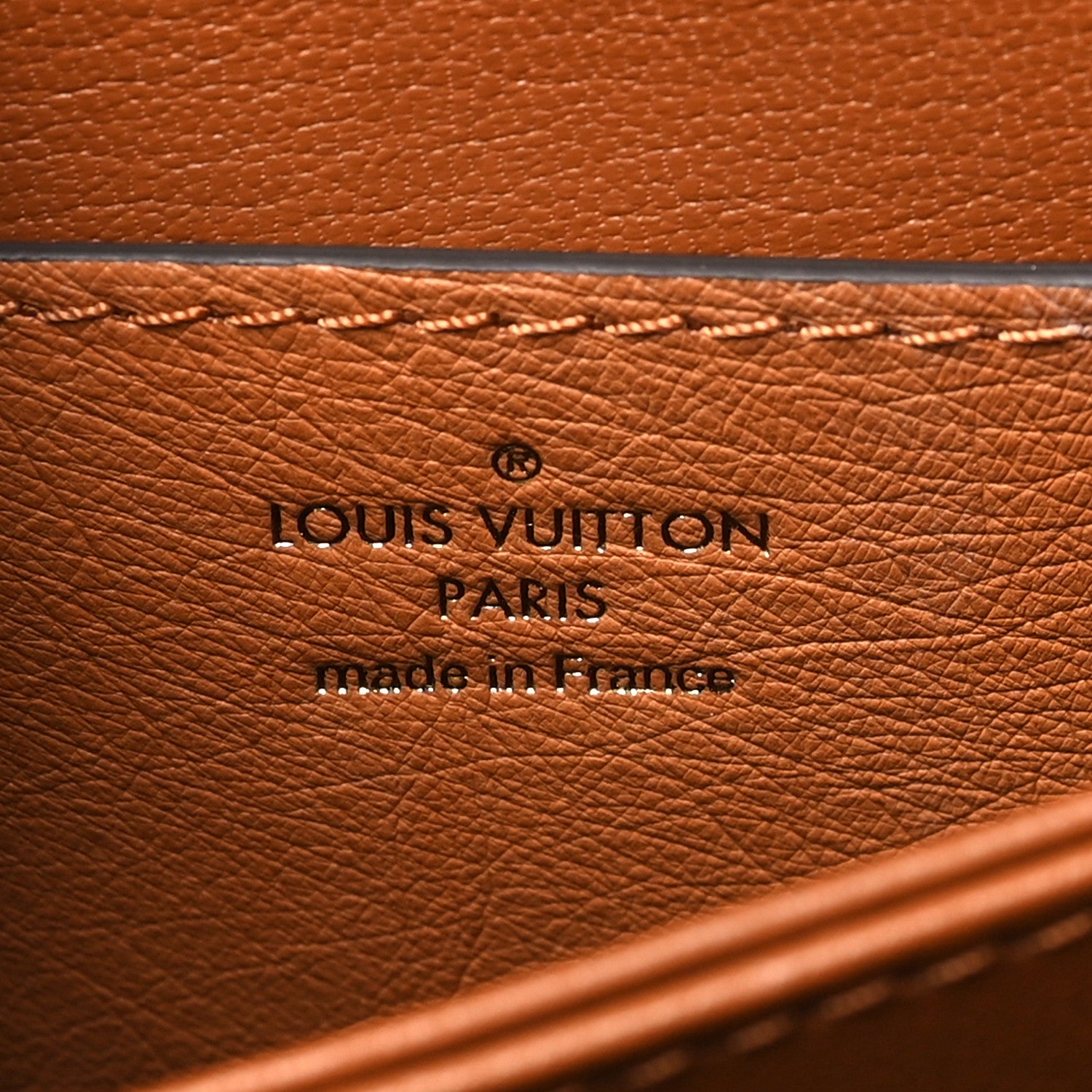 Louis Vuitton Ostrich Rose Des Vents PM Cognac 7 of 11