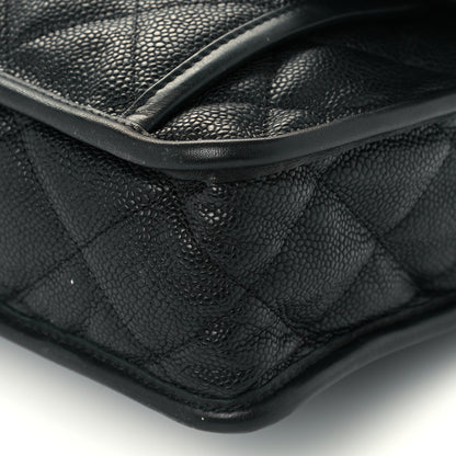 Chanel Caviar Quilted Large French Riviera Flap Black 11 of 11