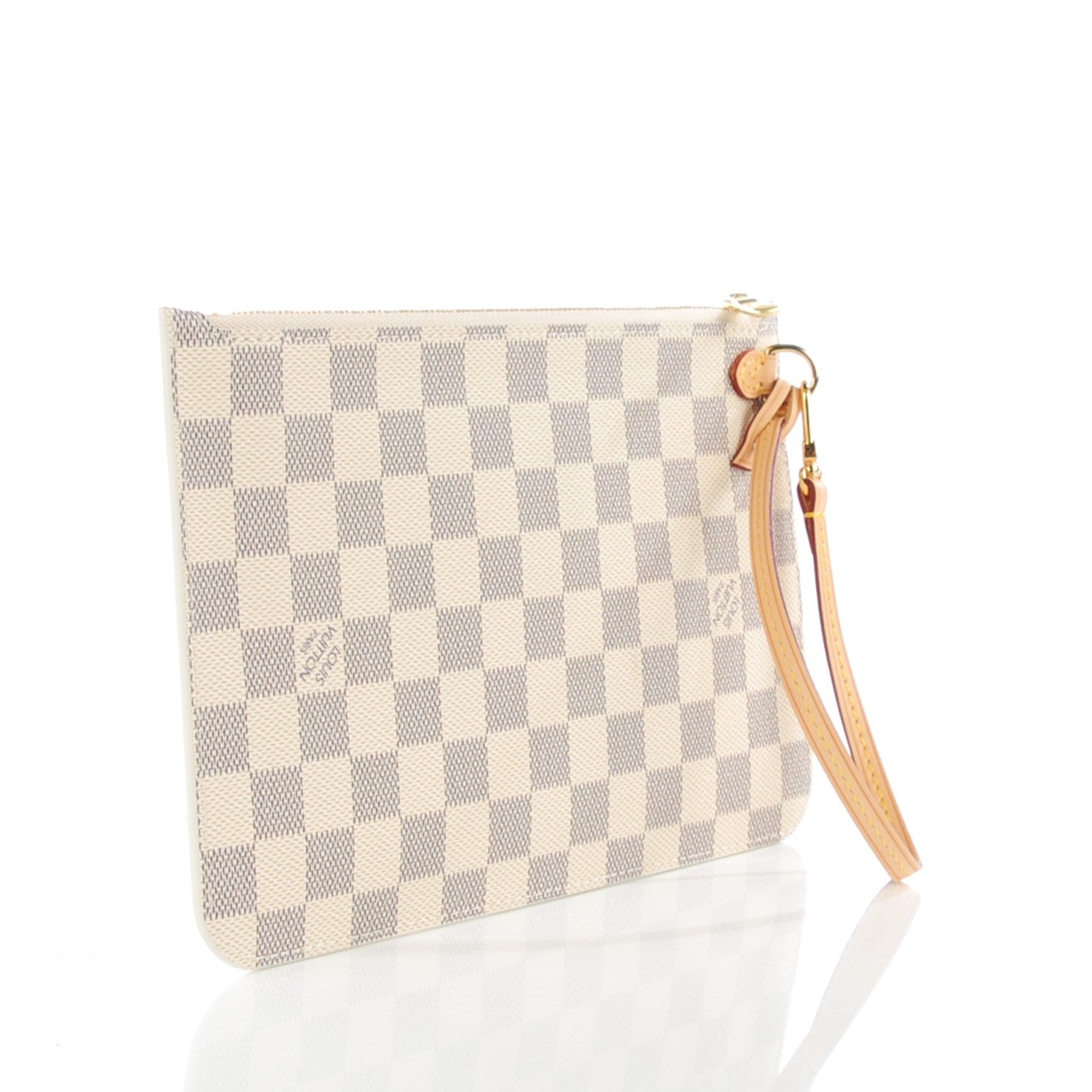 Louis Vuitton Damier Azur Neverfull MM GM Pochette 3 of 7