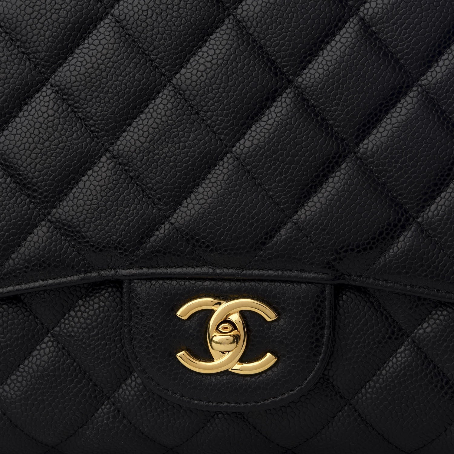 Chanel Caviar Quilted Maxi Single Flap Black 8 of 8