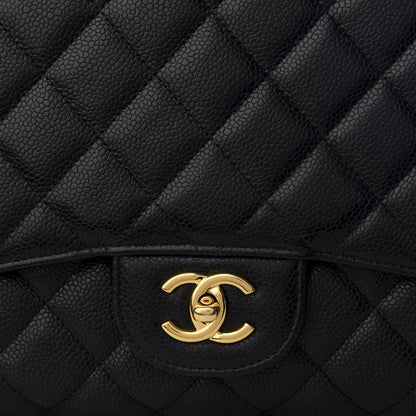 Chanel Caviar Quilted Maxi Single Flap Black 8 of 8