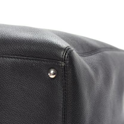 Chanel Calfskin Cerf Executive Shopper Tote Black 12 of 15