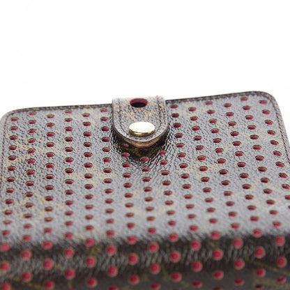 Louis Vuitton Monogram Perforated Compact Zipped Wallet Fuchsia 7 of 8