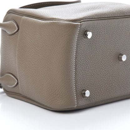 Hermes Taurillon Clemence Lindy 26 Etoupe 9 of 11