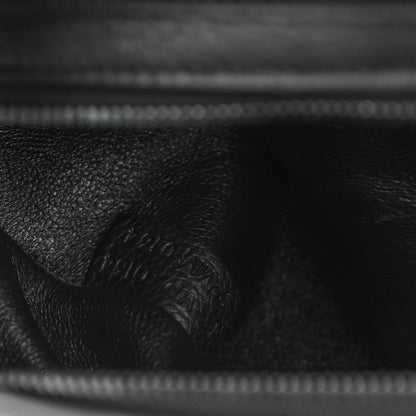 Celine Drummed Calfskin Suede Large Trapeze Black 8 of 8