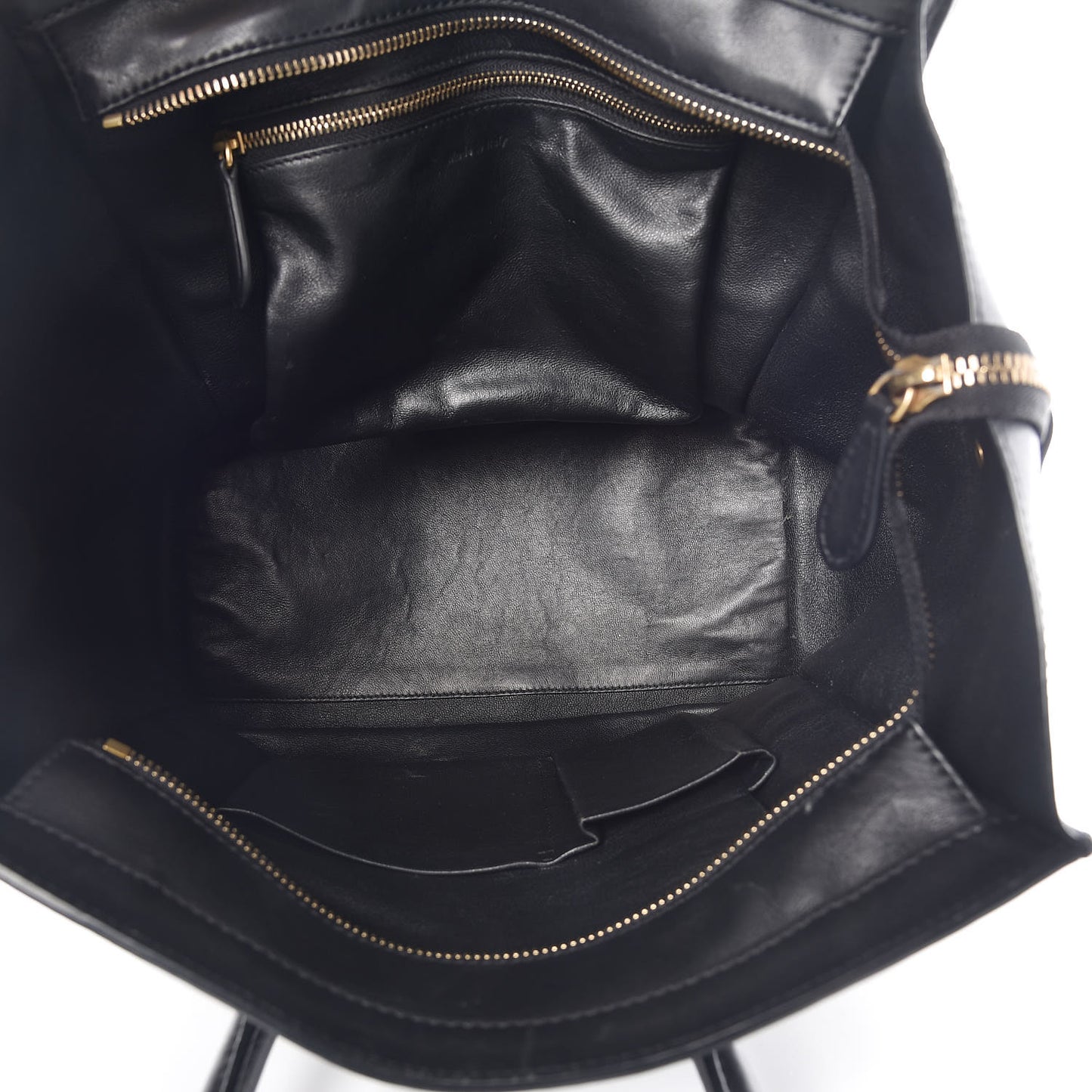 Smooth Calfskin Mini Luggage Black