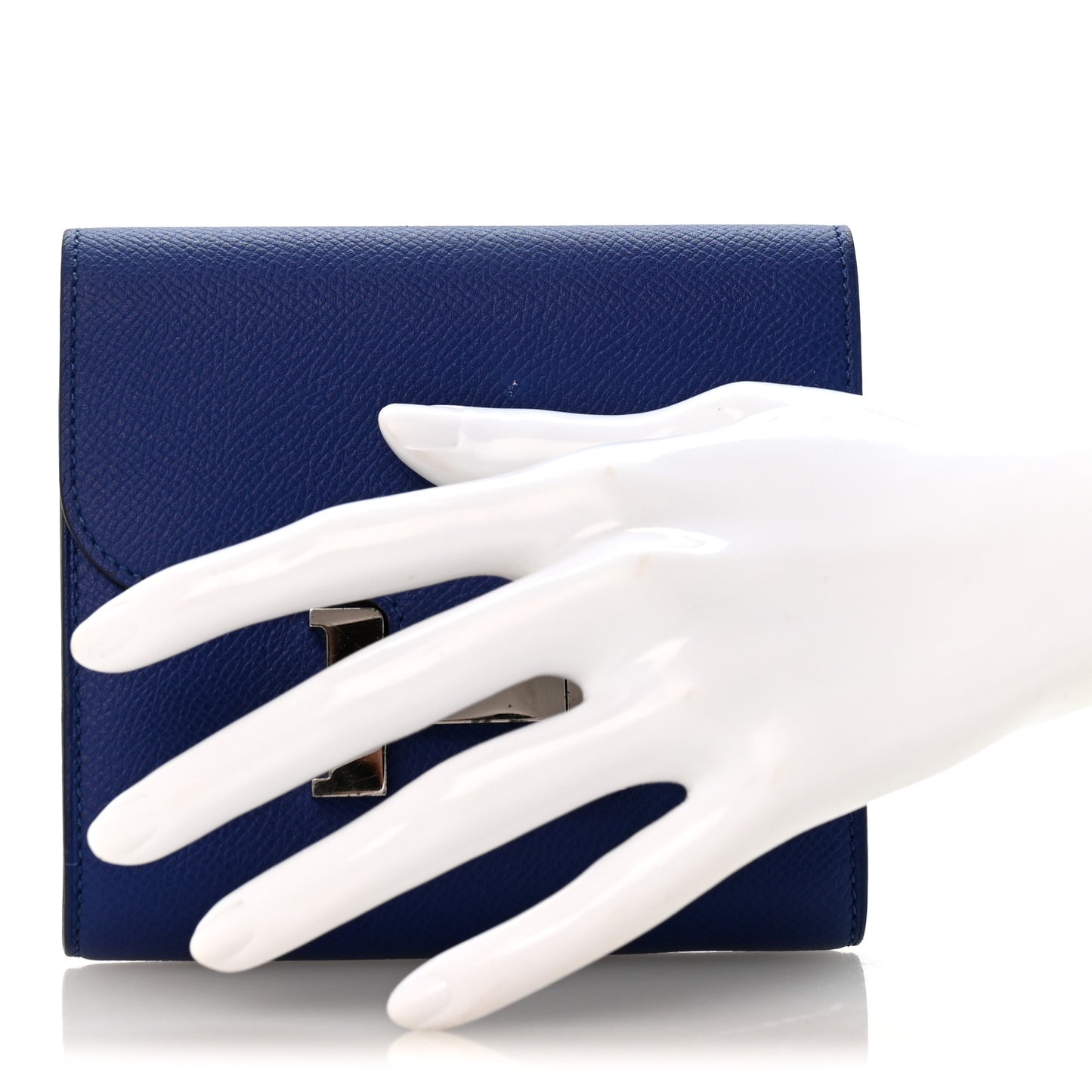 Epsom Constance Short Wallet Bleu Electrique