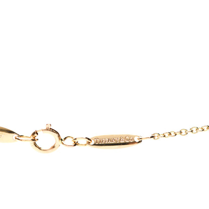 Tiffany 18K Rose Gold Diamond .17ct Elsa Peretti Diamonds by the Yard Pendant Necklace 4 of 8