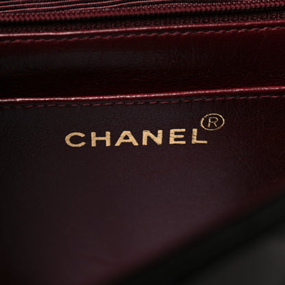 Chanel Lambskin Quilted Medium Single Flap Black 6 of 11