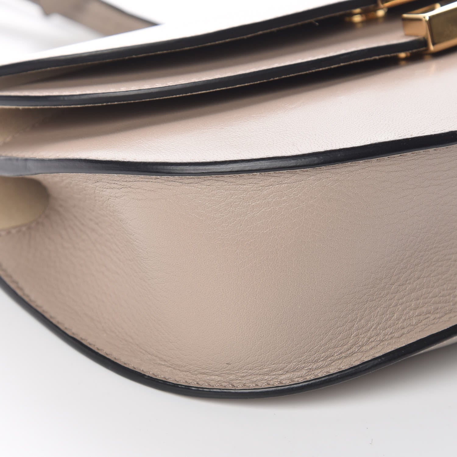 Chloe Calfskin Mini Georgia Crossbody Bag Motty Grey 5 of 9
