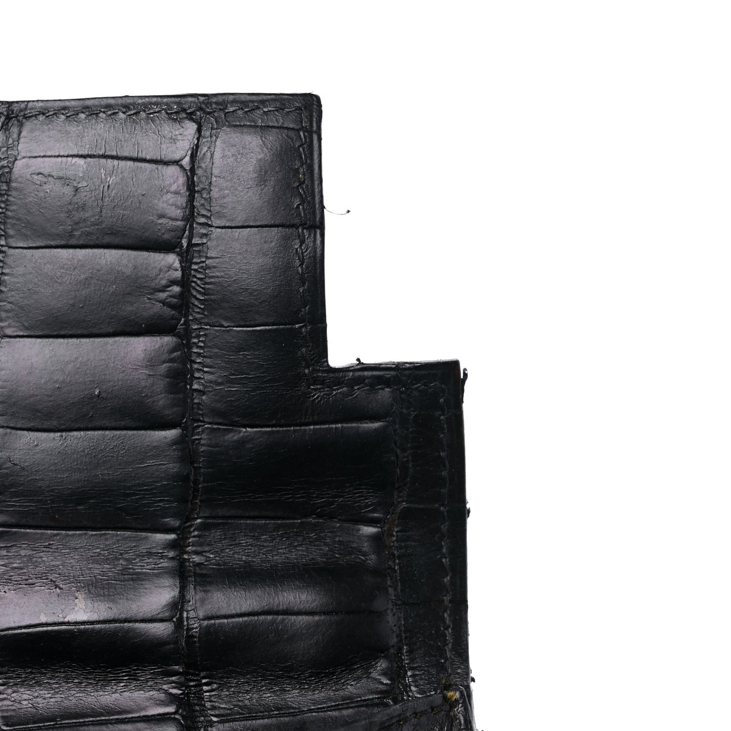 Matte Alligator Kelly Sellier 32 Black