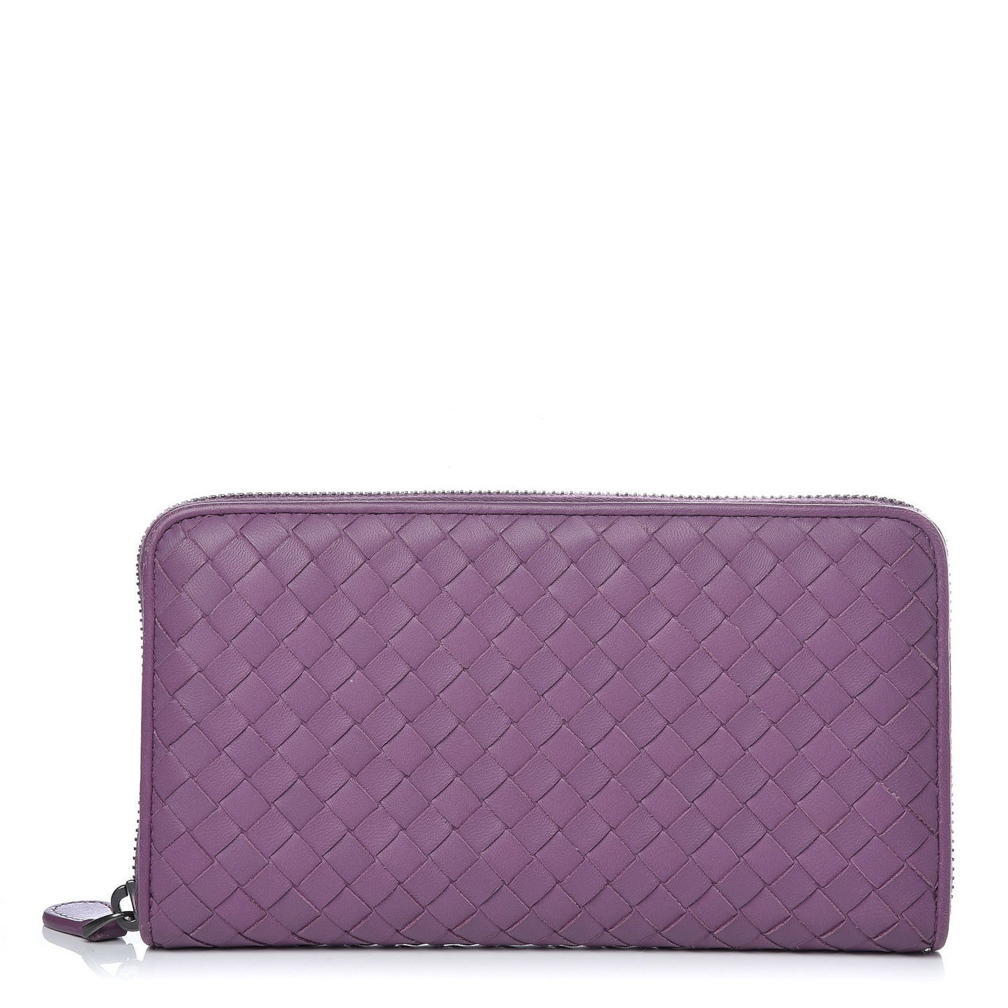 Nappa Intrecciato Zip Around Wallet Corot