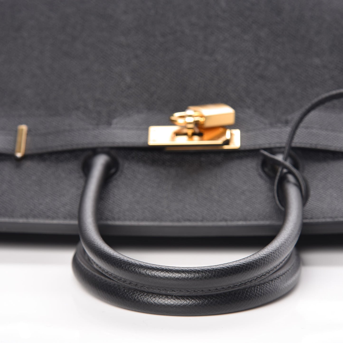Epsom Birkin 35 Black