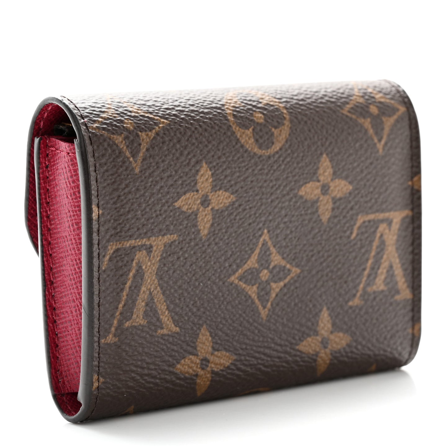 Monogram Rosalie Coin Purse Fuchsia