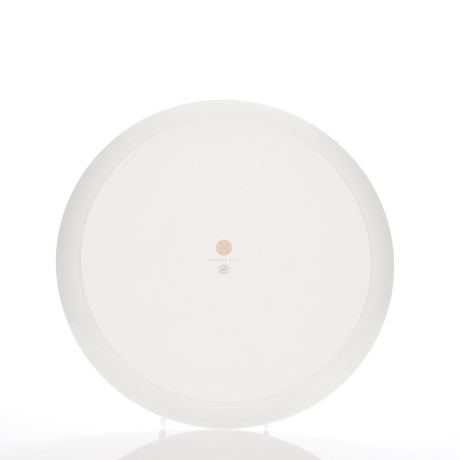 Hermes Porcelain Mosaique au 24 Tart Platter 3 of 6
