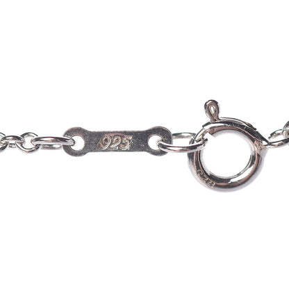 Tiffany Sterling Silver Elsa Peretti 5 Open Hearts Necklace 5 of 7