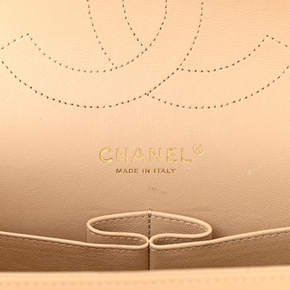 Chanel Caviar Quilted Jumbo Double Flap Beige 6 of 11