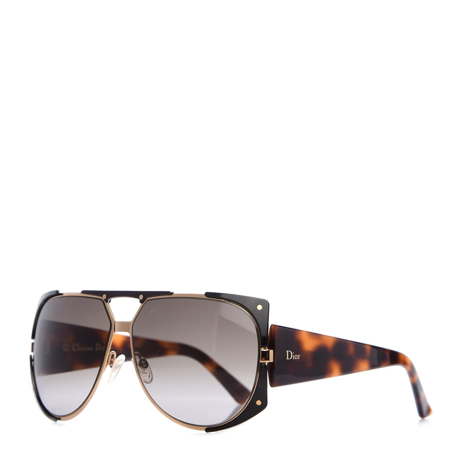 Christian Dior Sunglasses Tortoise 1 of 7