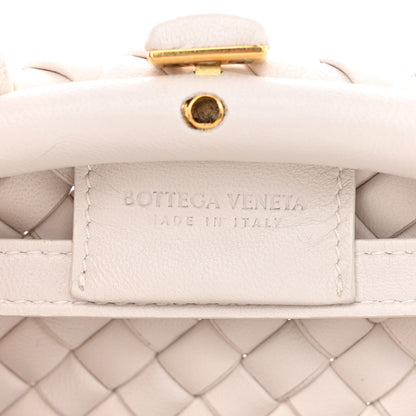 Bottega Veneta Nappa Intreccio Mini Padded Handle Bag Chalk 6 of 13